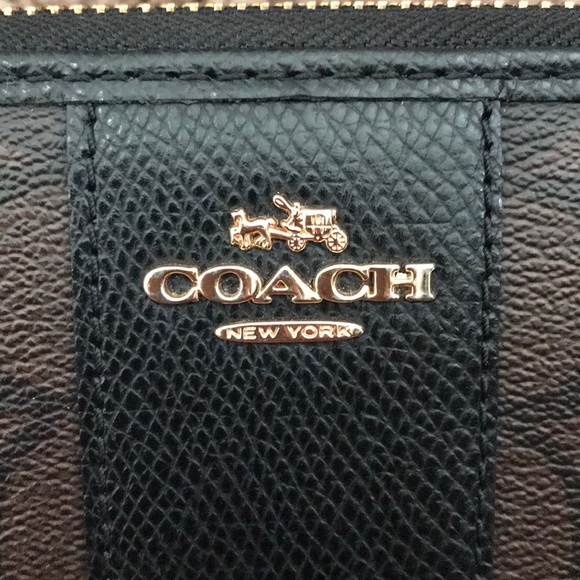 Coach Brown Wallet - New Without Tags - Picture 3 of 6